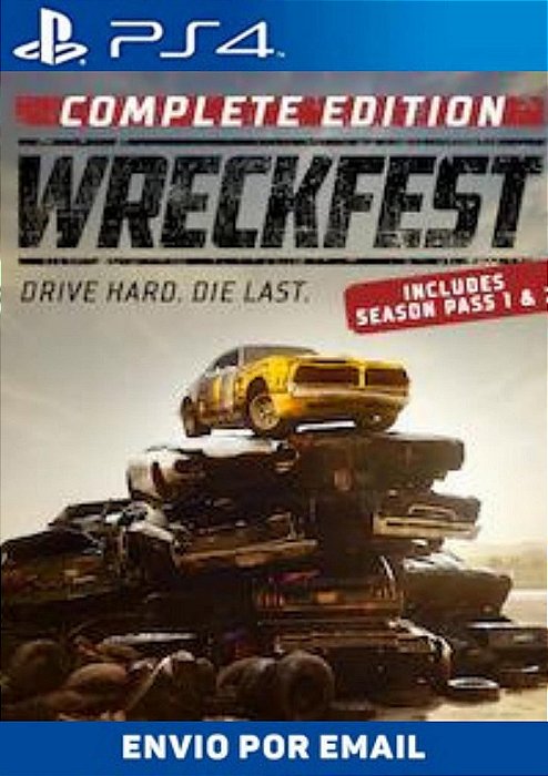 Wreckfest - Complete Edition PS4 MÍDIA DIGITAL
