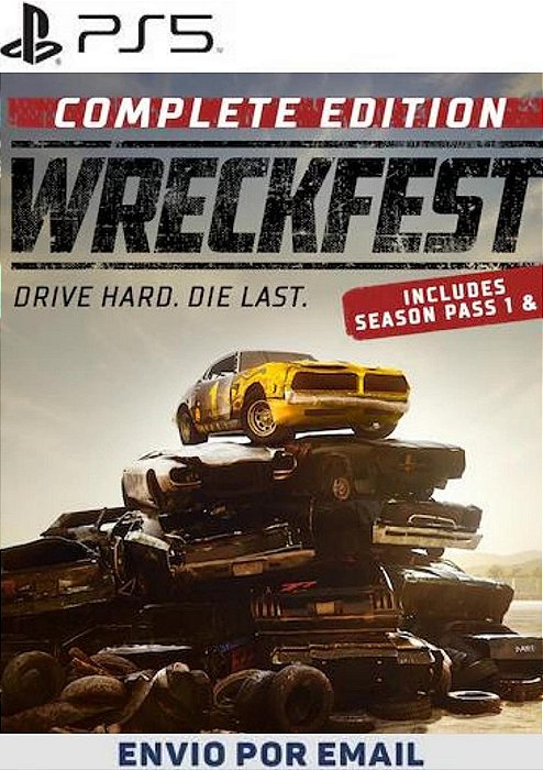 Wreckfest - Complete Edition PS5 MÍDIA DIGITAL