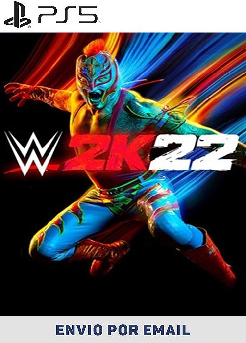 WWE 2K22 PS5 midia digital