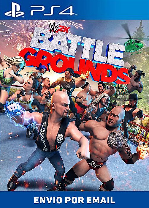 WWE 2K BATTLEGROUNDS PS4 midia digital