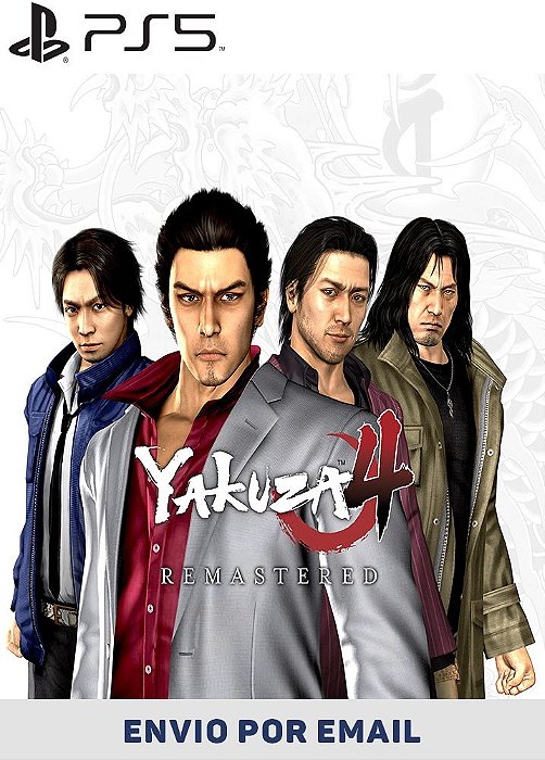 Yakuza 4 Remastered PS5 MÍDIA DIGITAL