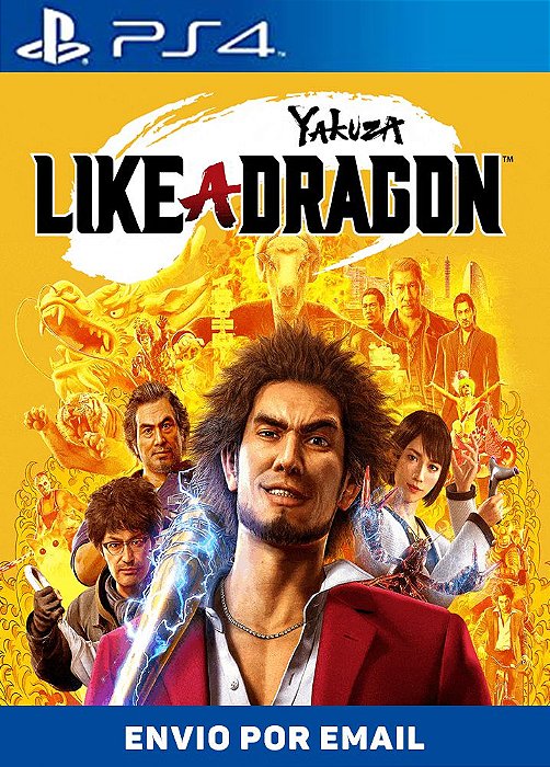 Yakuza: Like a Dragon  PS4 mídia digital