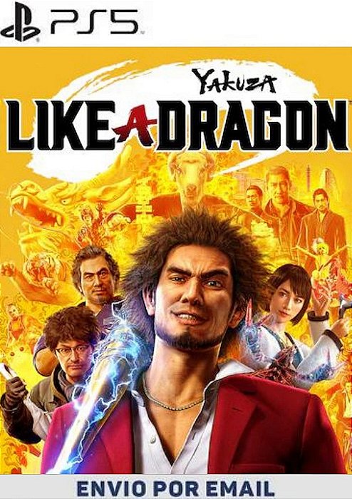 Yakuza: Like a Dragon PS5 midia digital