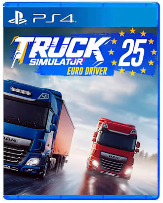 Truck Simulator 25: Euro Driver PS4 Mídia Digital
