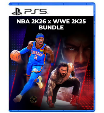 Pacote NBA 2K26 x WWE 2K25 PS5 MIDIA DIGITAL