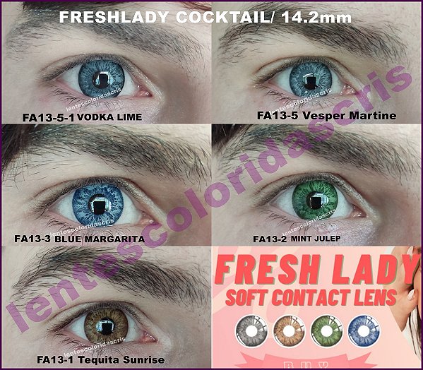 Freshlady Linha Cocktail anual/par