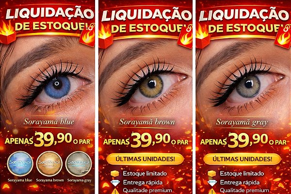 FRESHLADY LINHA SORAYAMA ANUAL/PAR