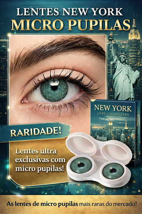 FRESHLADY NEW YORK ANUAL RARIDADE (*micro pupila) / PAR
