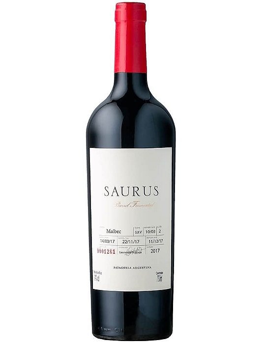 Familia Schroeder Saurus Barrel Fermented Malbec 2019