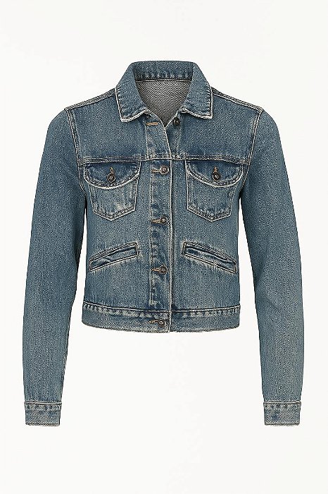 Jaqueta Jeans Feminina Zoomp