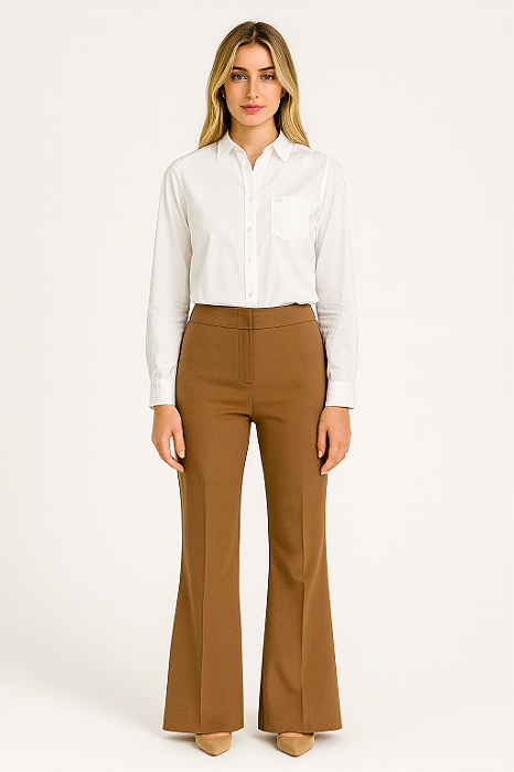 Camisa Branca Feminina Hering