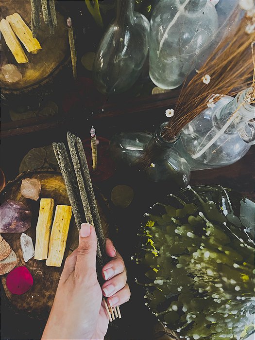 Incenso de Palo Santo e Olíbano