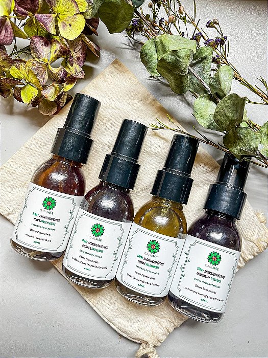 Combo Sprays Aromaterapêuticos