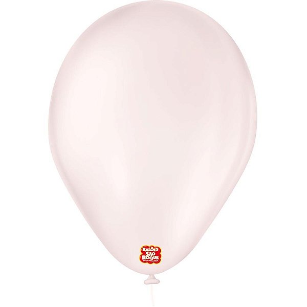 Balão Para Decoração Redondo N.07 Candy Colors Rosa Pct.C/25 106560725 São Roque