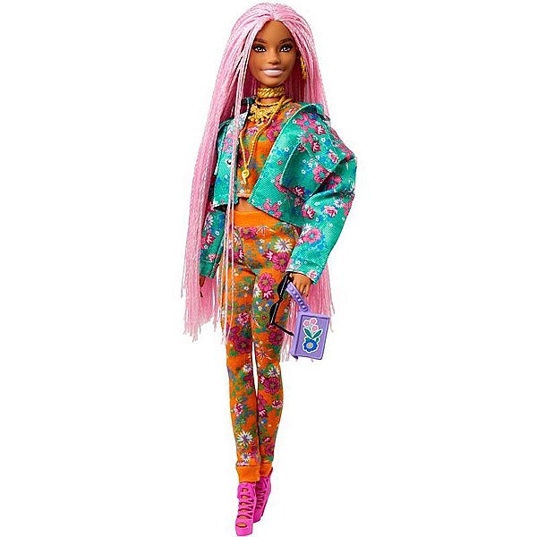Barbie Extra Pink Braids Un Gxf09 Mattel