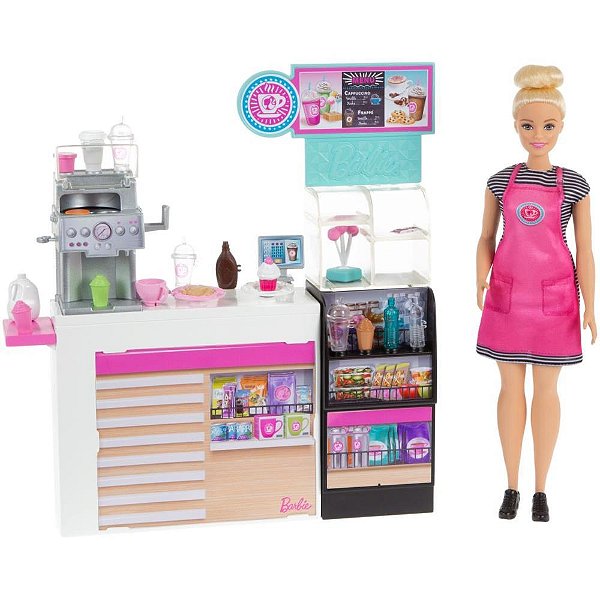 Barbie Profissões Cafeteria Un Gmw03 Mattel