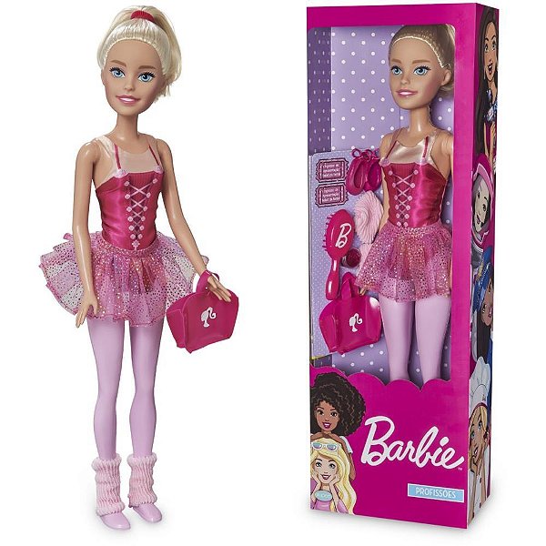 Boneca Barbie Bailarina 66cm Un 1273 Pupee Brinquedos