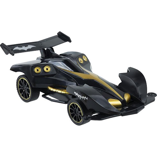 Carrinho Controle Remoto Batman Destemido Rc7fun/Bat.Re Un 9027 Candide