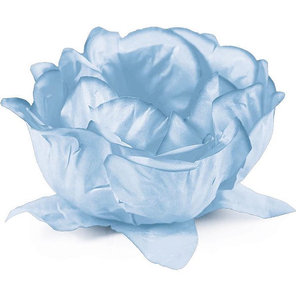 Embalagem Para Doces Forminha Flora Azul Pastel Cx.C/30 28610710 Cromus