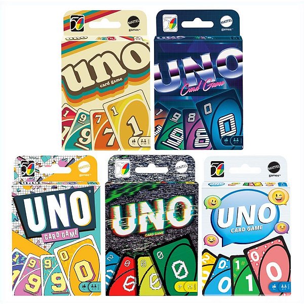 UNO Jogo de Cartas Original - Mattel - Casa do Brinquedo® Melhores Preços e  Entrega Rápida