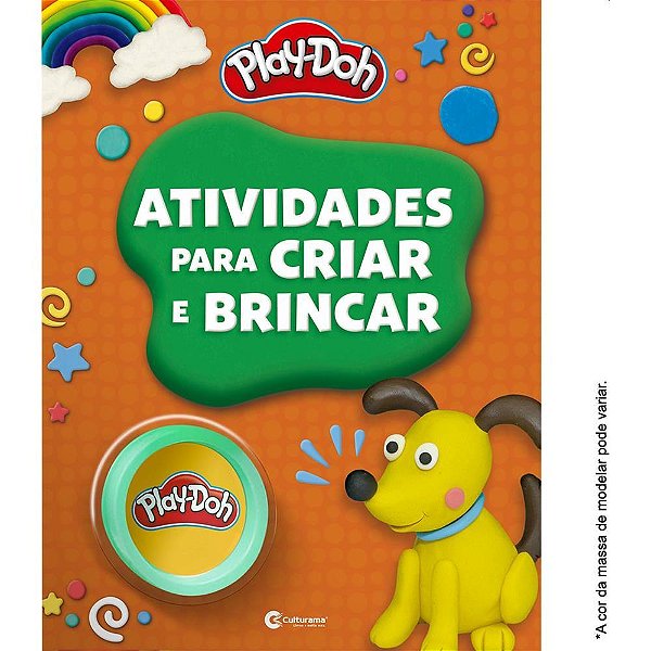 Livro Infantil Colorir Play-Doh Atividades P/Criar Lj Un 020431202 Culturama