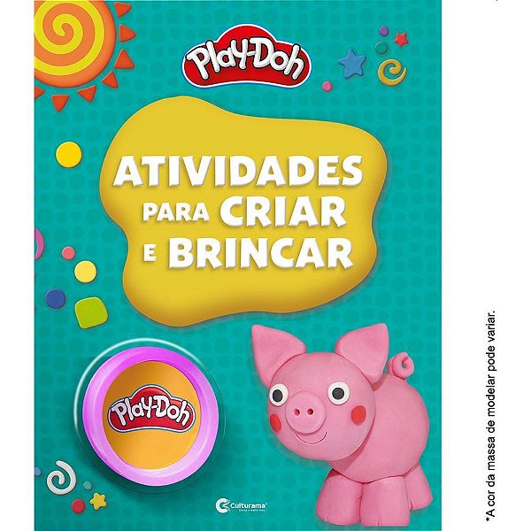 Livro Infantil Colorir Play-Doh Atividades P/Criar Vd Un 020431203 Culturama