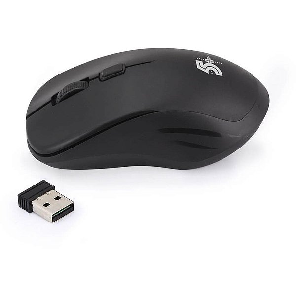 Mouse Optico Sem Fio Wireless 2.4ghz Office Un 015-0080 Santana Centro