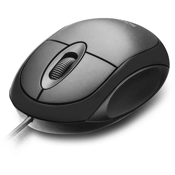 Mouse Optico Usb Classic Full Black Un Mo312 Multilaser