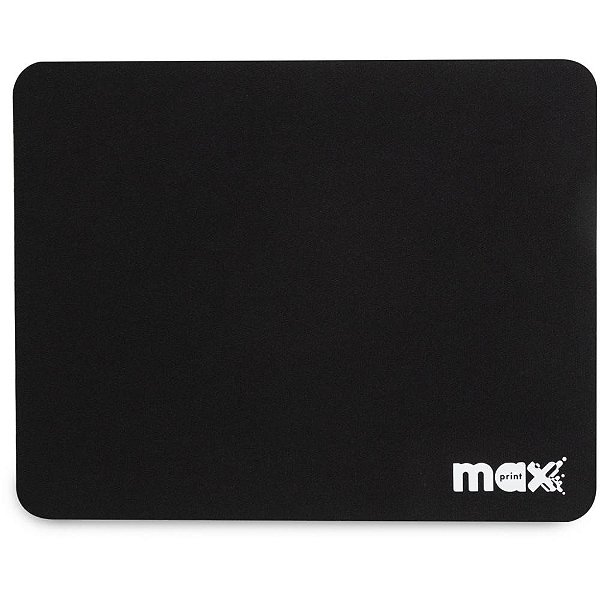 Mouse Pad Tecido Preto 22cmx18cm Un 603579 Maxprint