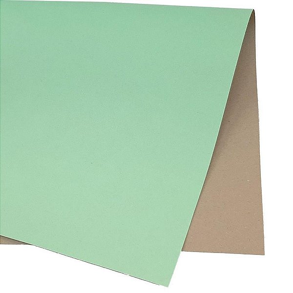 Papel Cartão Fosco 48x66cm. 200g. Verde Claro Pct.C/20 Pc01.13 Scrity