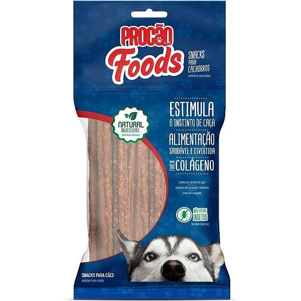 Petisco Para Pet Crock Palito Bacon 70g Pacote 5289 Procao
