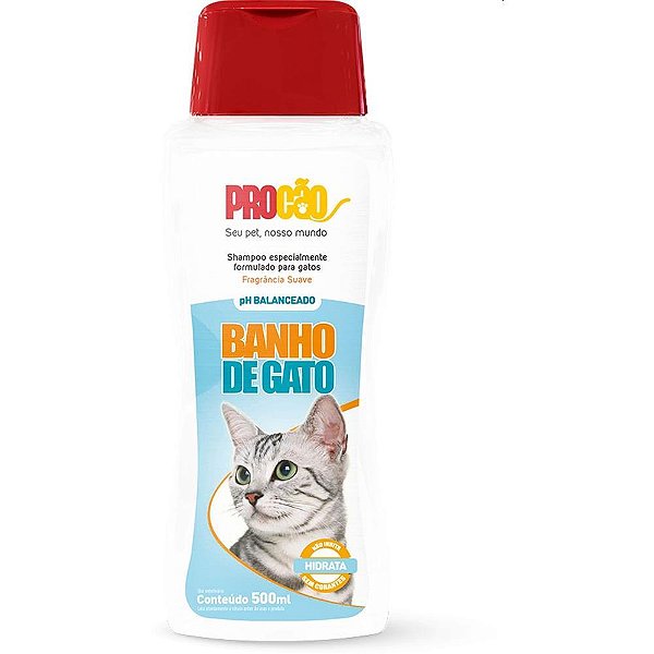 Shampoo E Cosmético Pet Shampoo Banho De Gato 500ml Un 5435 Procao