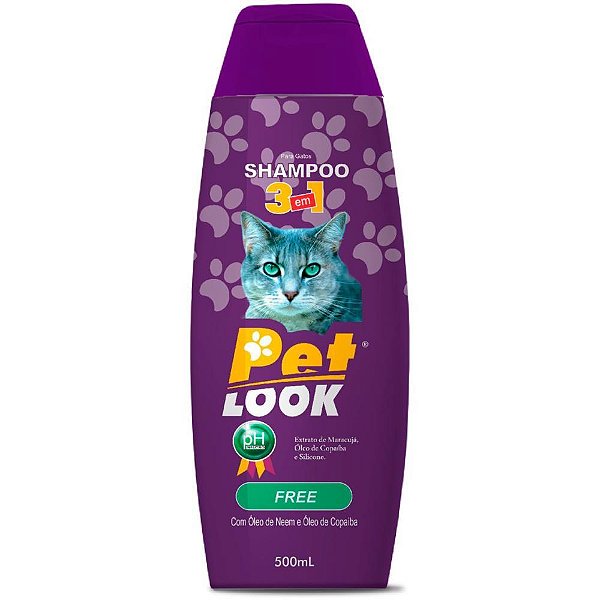 Shampoo E Cosmético Pet Shampoo Cat 500ml Un 820 Petlook