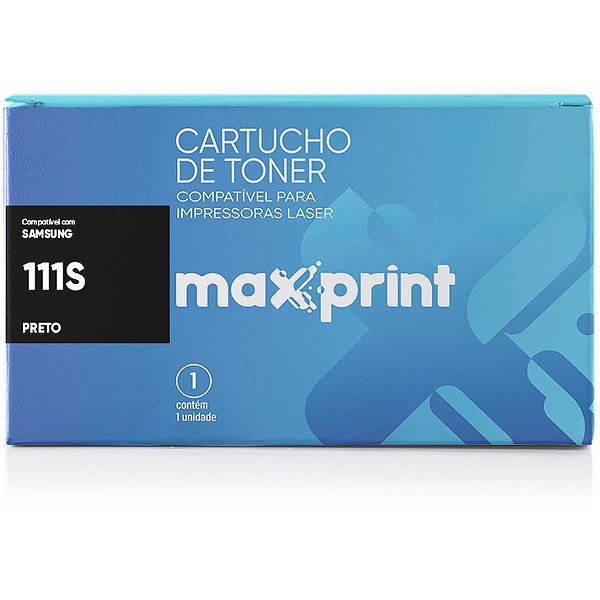 Cartucho De Toner Comp.Samsung Mlt-D111S Preto Maxprint