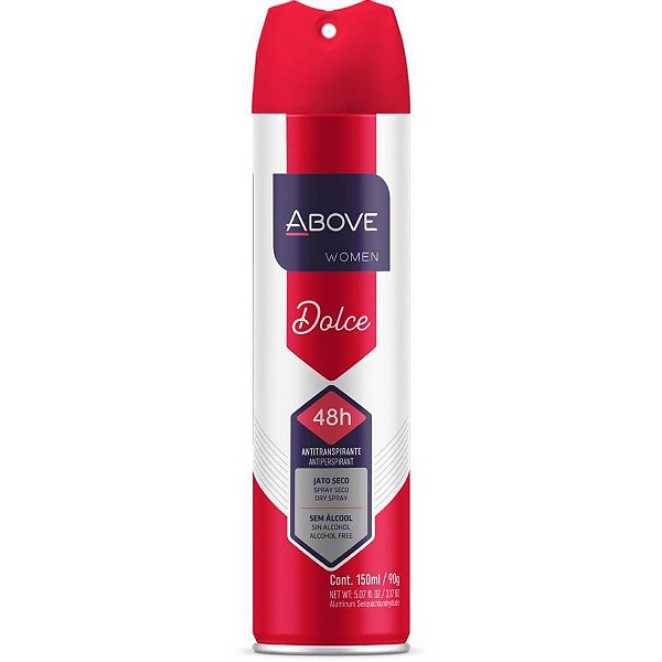 Desodorante Aerossol Above Clas.Dolce Women 150Ml Baston