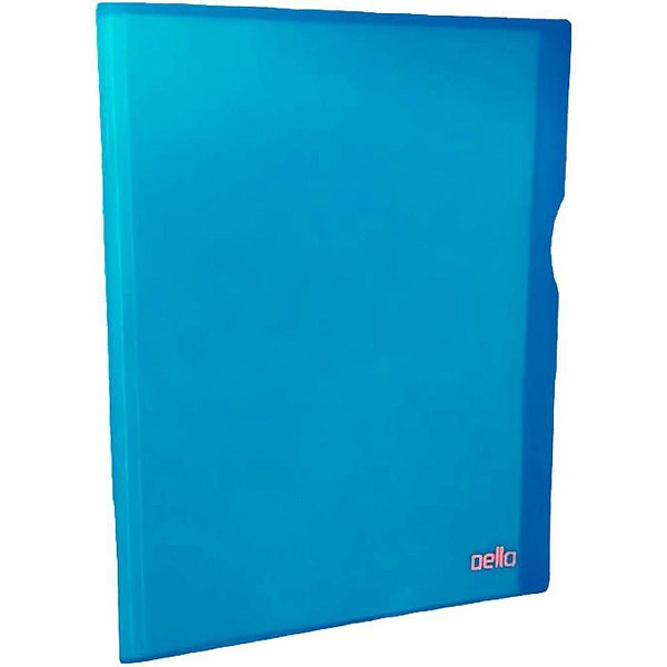 Pasta Catalogo A4 30 Envelopes Azul Dello