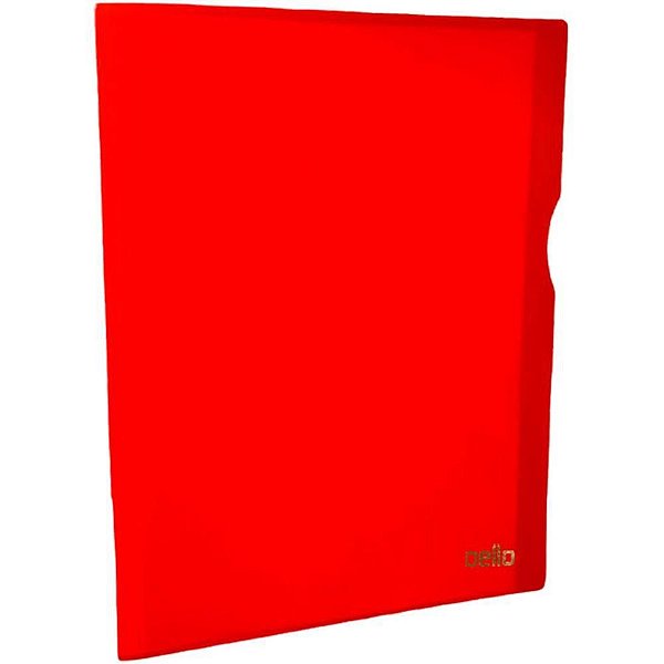 Pasta Catalogo A4 30 Envelopes Vermelha Dello