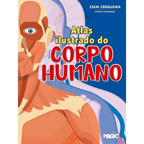 Livro Atlas Corpo Humano Ilustrado 32Pg Ciranda