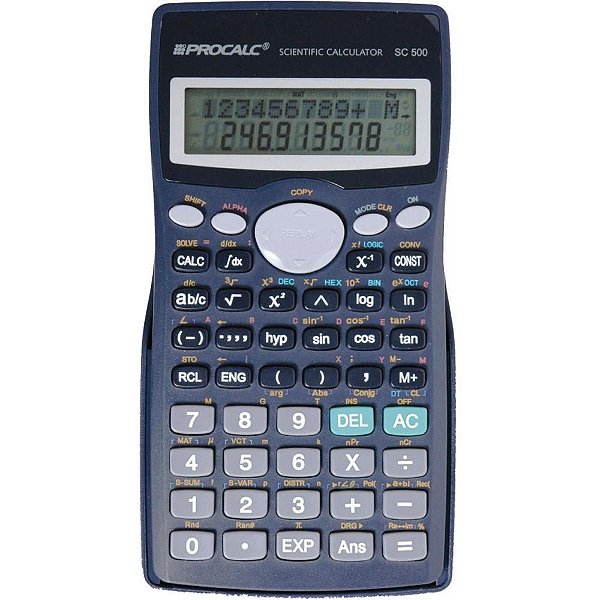 Calculadora Cientifica Sc500 401 Funcoes Procalc