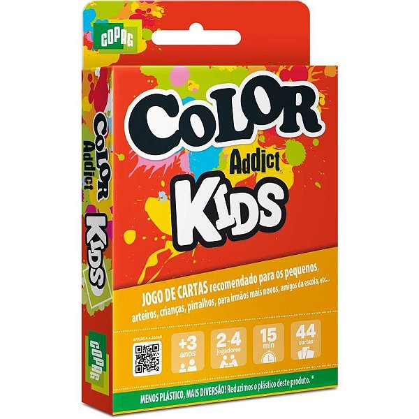 Jogo De Cartas Color Addict Kids Copag