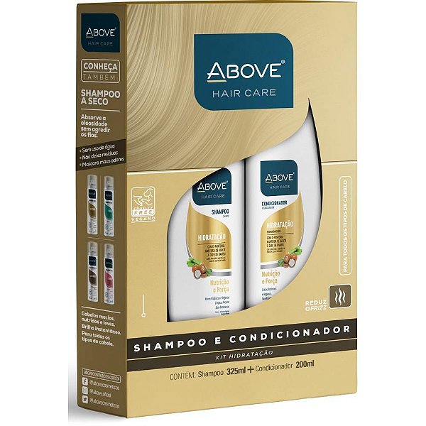 Shampoo Above Kit C/Cond.Hidratac325Ml Baston