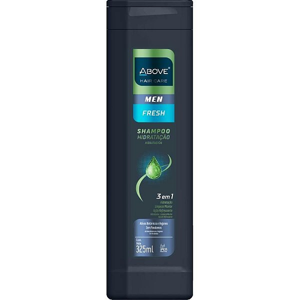 Shampoo Above Masc.Hidratacao 325Ml Baston
