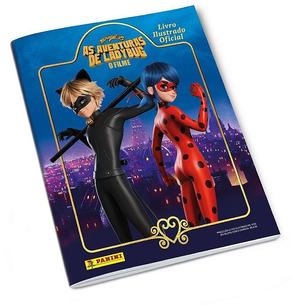 Album de figurinhas Ladybug movie theater brochura Unidade 004476abr Panini
