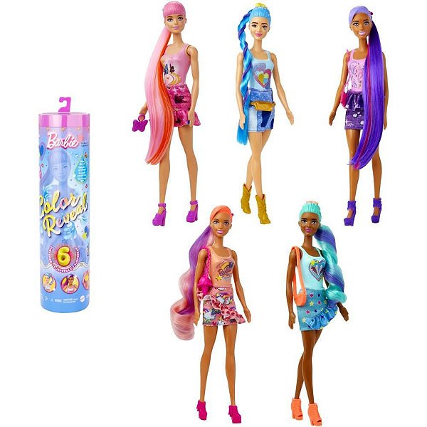 Barbie reveal Color-serie looks denim 23 (s) Cx.c/06 Hnx04 Mattel