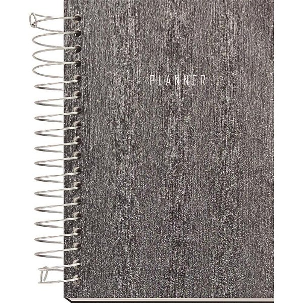 Agenda/planner permanente Scratch espiral cd grafit 160f Unidade 658078 Kit