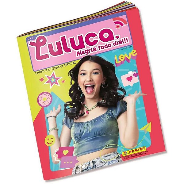 Album de figurinhas Luluca brochura Unidade 004477abr Panini