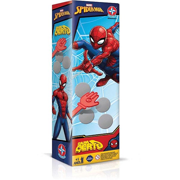 Jogo diverso Spider-man tapa certo Unidade 1201609200043 Estrela