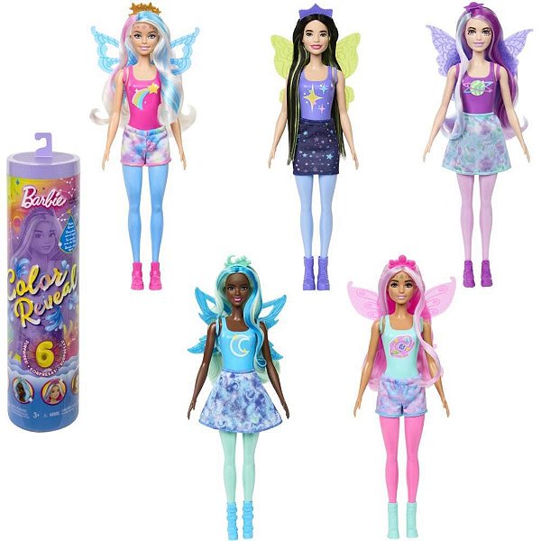 Barbie reveal Color-sÉrie galÁxia arco-Íris Cx.c/06 Hnx06 Mattel