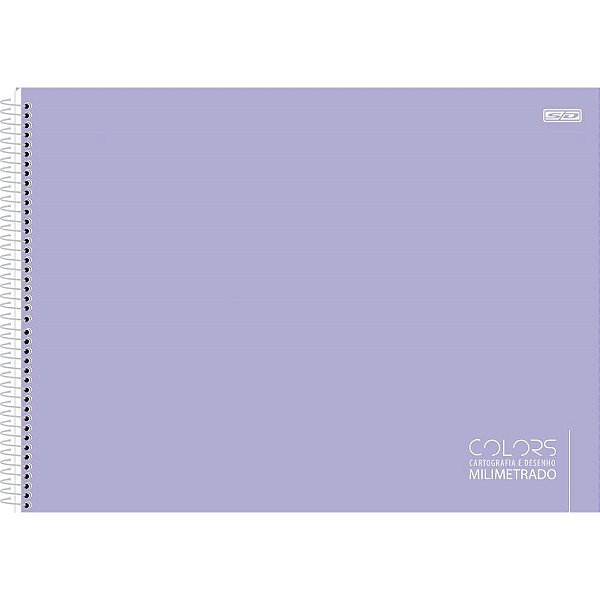 Caderno desenho univ capa dura Colors 60f Pct.c/05 10356 Sd inovacoes