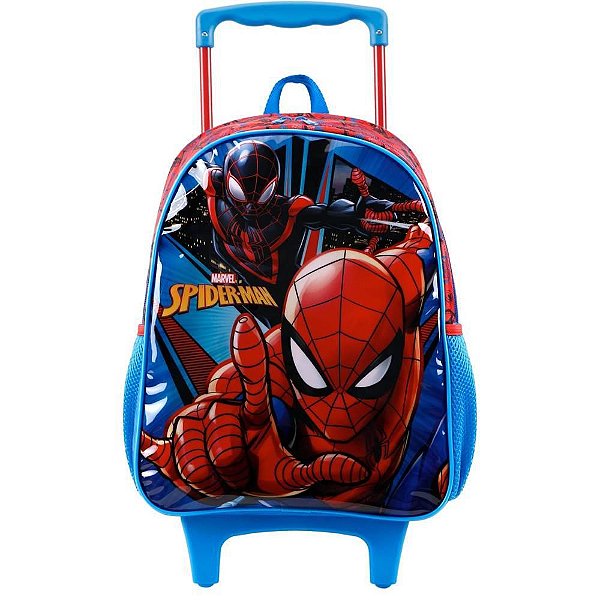 Mochila infantil com rodinha Spider-man x1 Unidade 11650 Xeryus